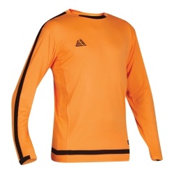 Solar Fitted Goalkeeper Shirt Fluo Orange/Black